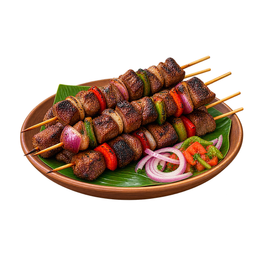 Brochettes sticker illustration