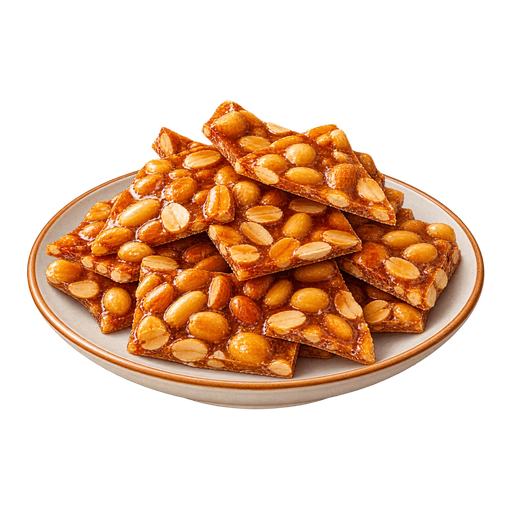 Groundnut Candy sticker illustration
