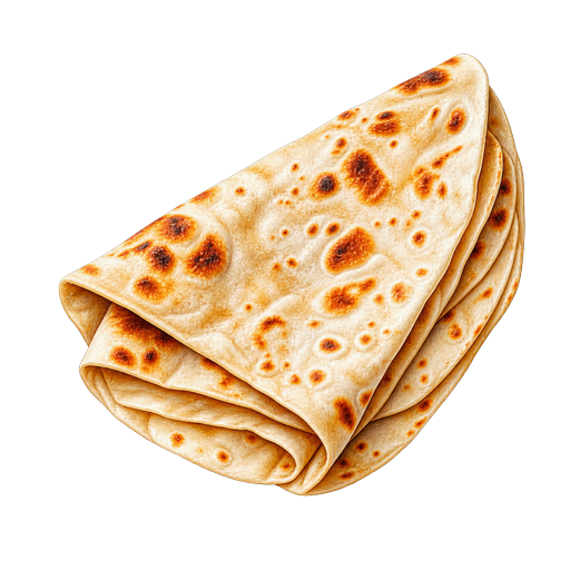 Saj Bread sticker illustration
