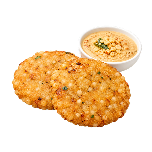 Sabudana Vada sticker illustration
