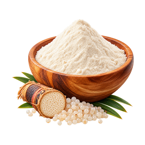 Sago Flour sticker illustration