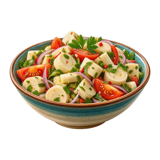 Heart of Palm Salad sticker illustration