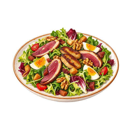 Salade Perigourdine sticker illustration