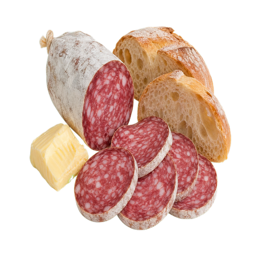 Salame Felino sticker illustration