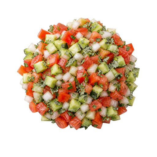 Israeli Salad sticker illustration