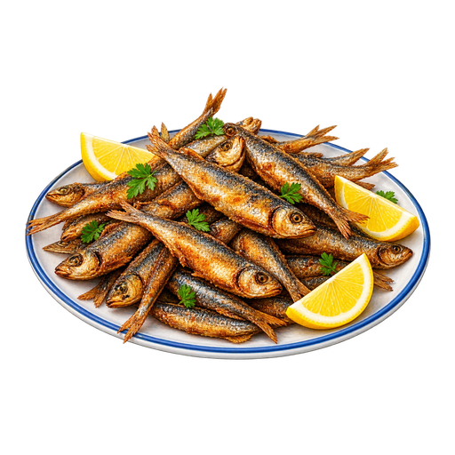 Sambaza sticker illustration