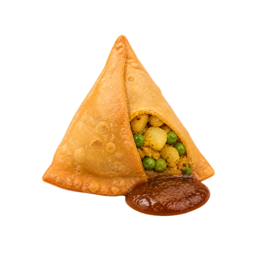 Samosa sticker illustration