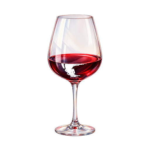 Sancerre Rouge sticker illustration