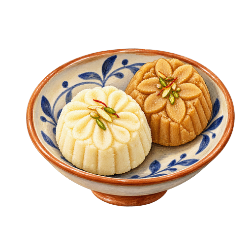 Sandesh sticker illustration