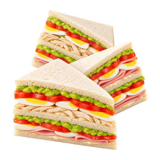 Sandwich Triple sticker illustration