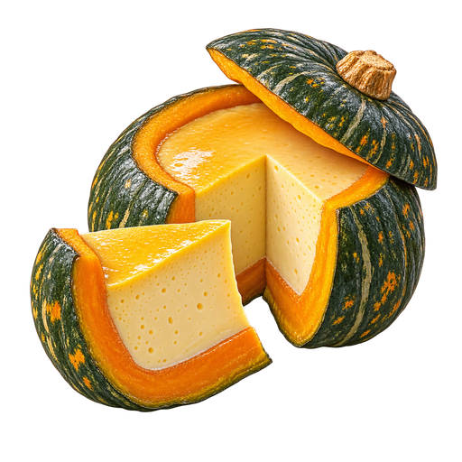 Pumpkin Custard sticker illustration
