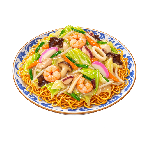 Sara udon sticker illustration