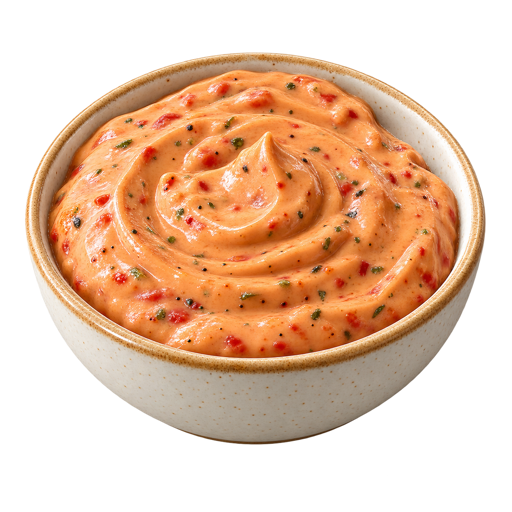 Sauce Andalouse sticker illustration