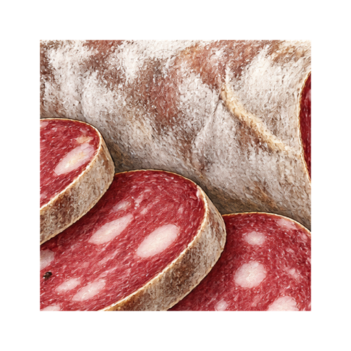 Saucisson d’Ardenne sticker illustration