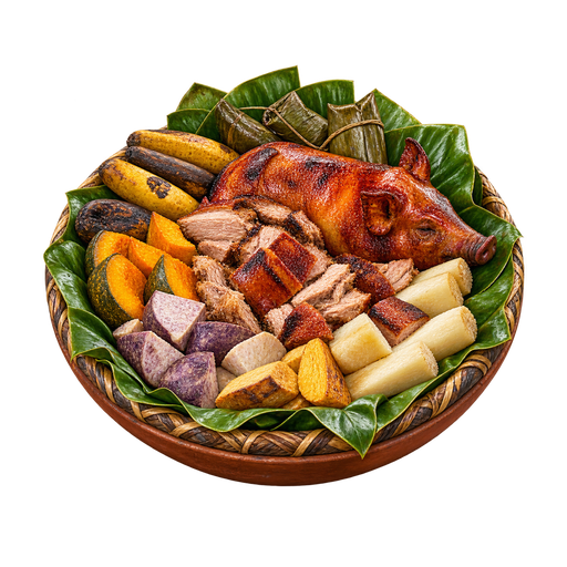 Solomon Islands Mumu sticker illustration