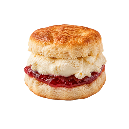 Scone sticker illustration
