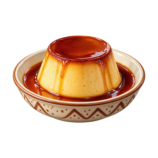 Sudanese Creme Caramel sticker illustration