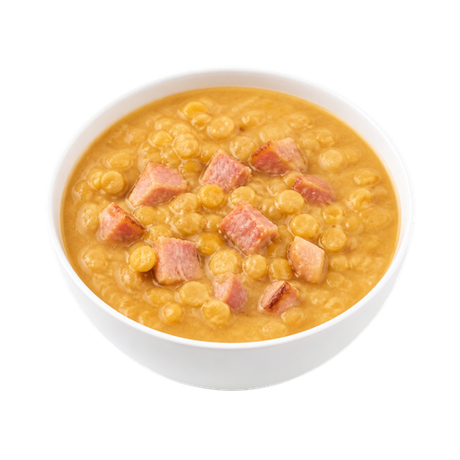 Yellow Pea Soup sticker illustration