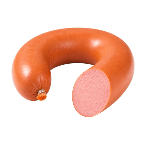 Falu Sausage sticker illustration