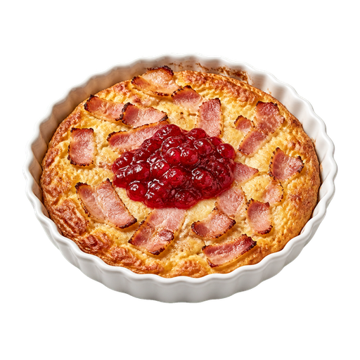 Pork Pancake sticker illustration