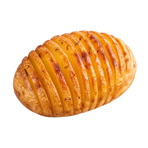 Hasselback Potatoes sticker illustration