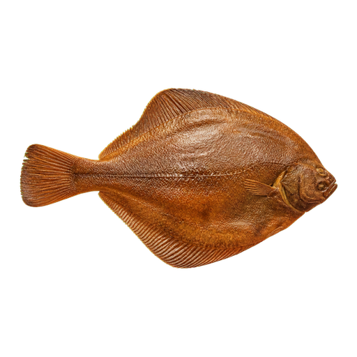 Smoked Flounder sticker illustration