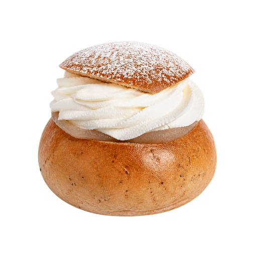 Cream Bun sticker illustration
