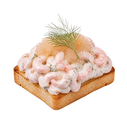 Toast Skagen sticker illustration