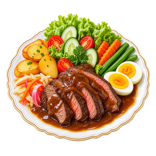 Selat solo sticker illustration