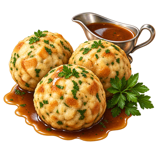 Bread Dumplings sticker illustration