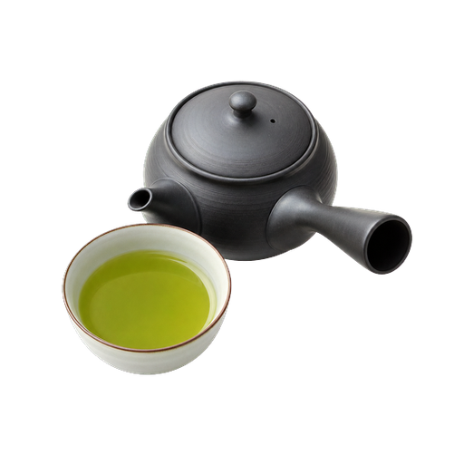 Sencha sticker illustration