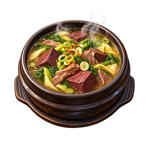 Seonji Guk sticker illustration