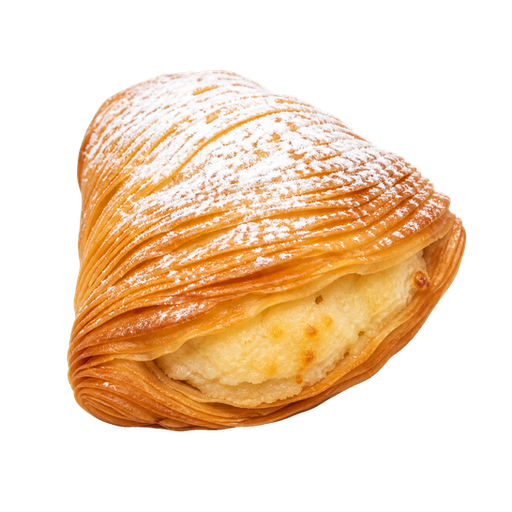 Sfogliatella sticker illustration