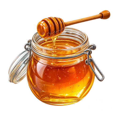Saint Helena Honey sticker illustration