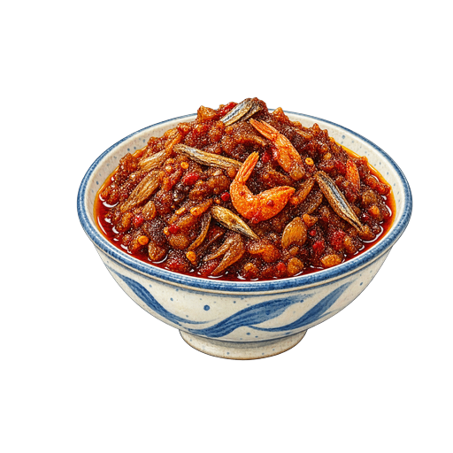 Shacha Sauce sticker illustration