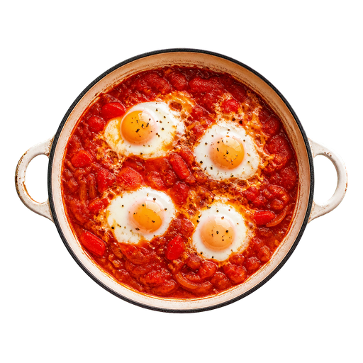 Shakshuka sticker illustration