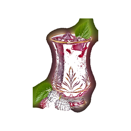 Sharab el-toot (Syrian mulberry syrup) sticker illustration