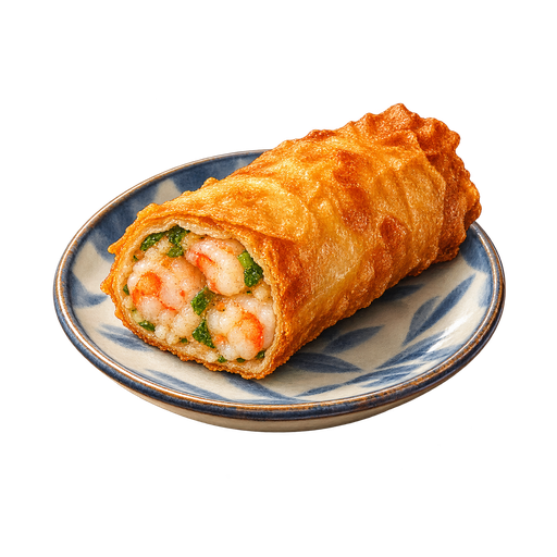 Tainan Shrimp Roll sticker illustration