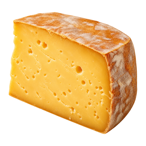 Single Gloucester Cheese sticker illustration