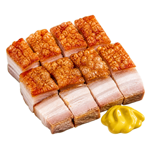 Crispy Roast Pork Belly sticker illustration