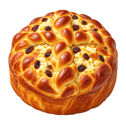 Slovak Paska sticker illustration