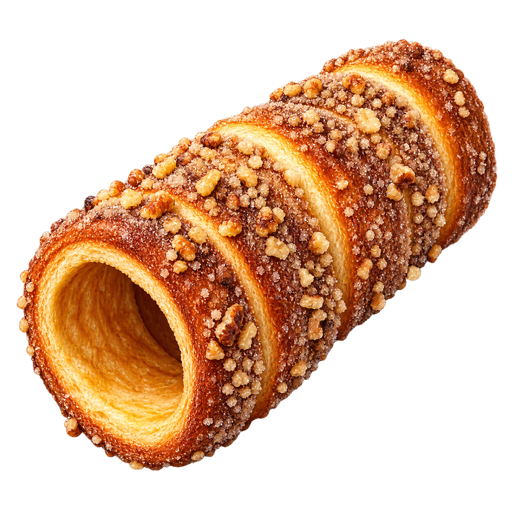 Skalica Trdelník sticker illustration