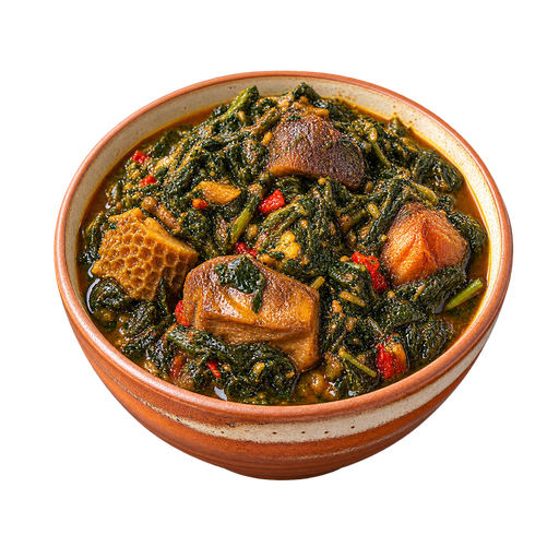 Bitter Leaf Stew sticker illustration