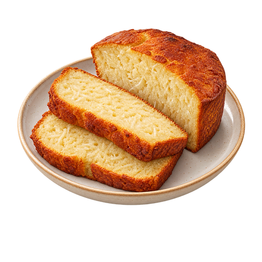 Cassava Bread sticker illustration