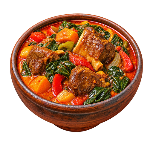 Palm Oil Stew sticker illustration