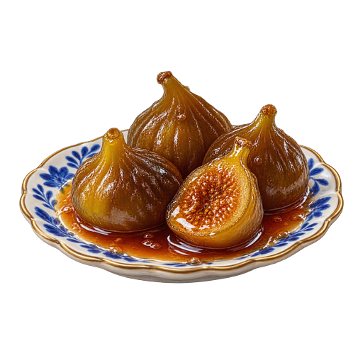 Wild Fig Preserve sticker illustration