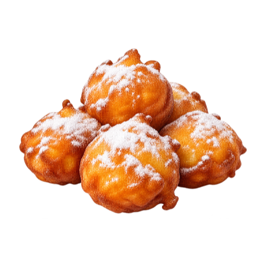 Smoutebollen sticker illustration