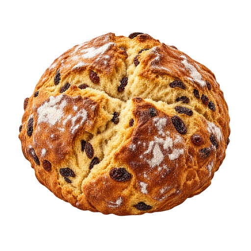 Irish Soda Bread sticker illustration