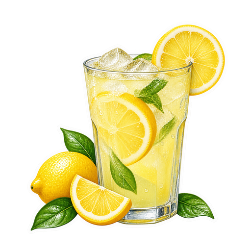 Somali Lemonade sticker illustration
