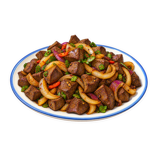 Somali Liver sticker illustration
